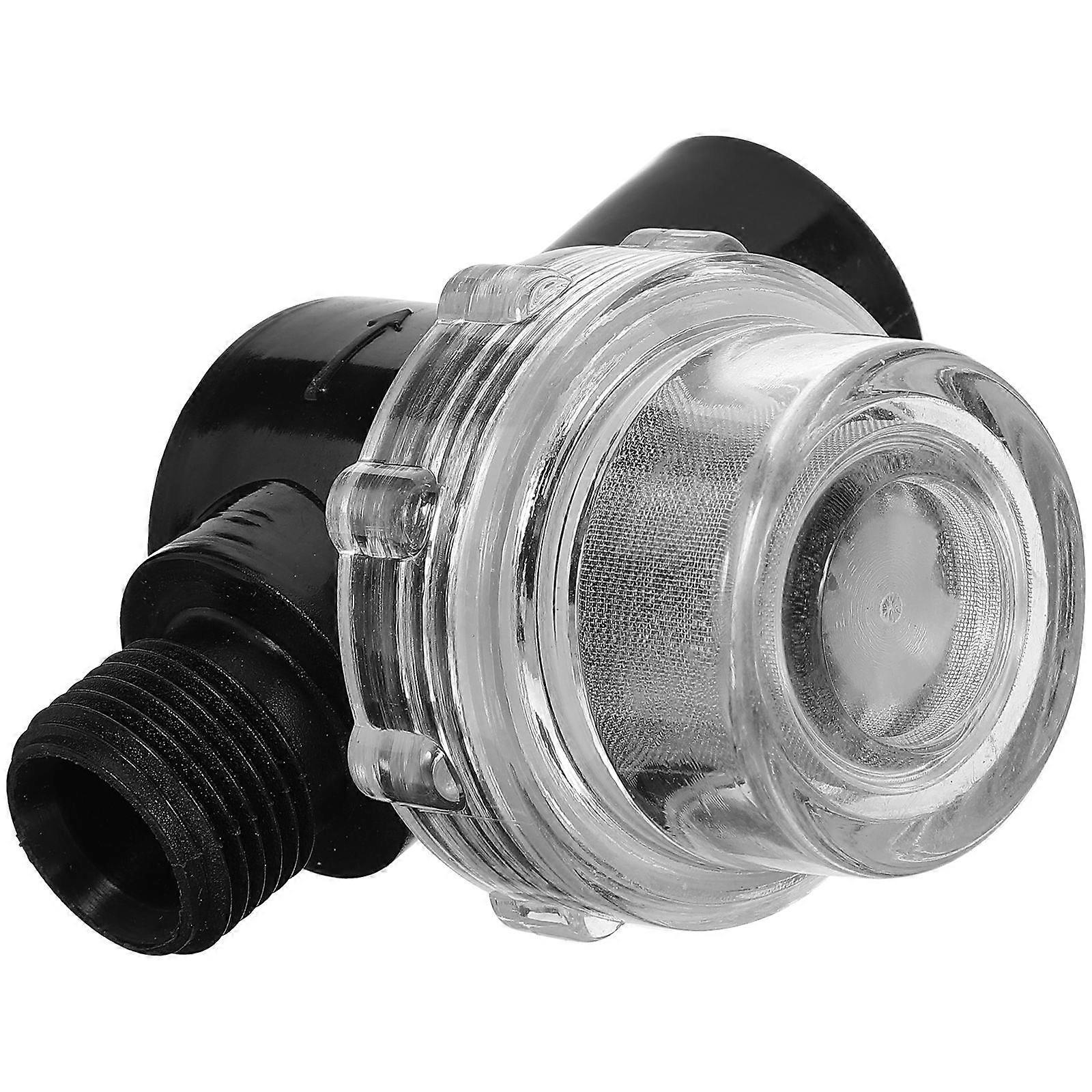 Water Strainer Filter for Garden Hose, Durable Mesh Design, Easy Install, Dirt Removal, Extends Pump Life