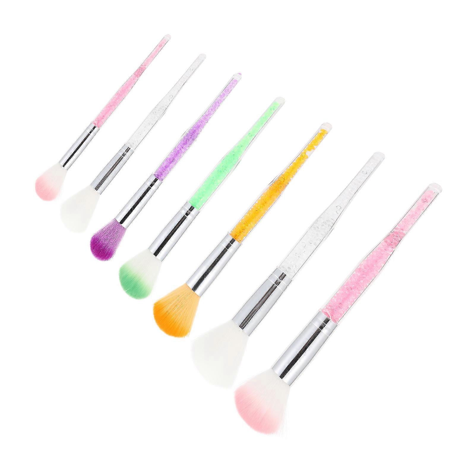 Nail Brush for Cleaning Use Made of Acrylic Assorted Color Small and Lightweight