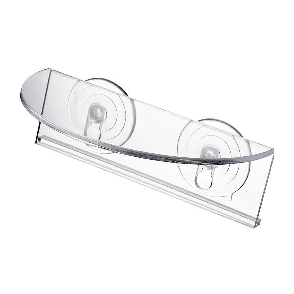 Space Saving Multi Function Acrylic Wall Flowerpot Rack with Suction Cups – Durable Load Bearing Bracket for Indoor Garden Display and Plant