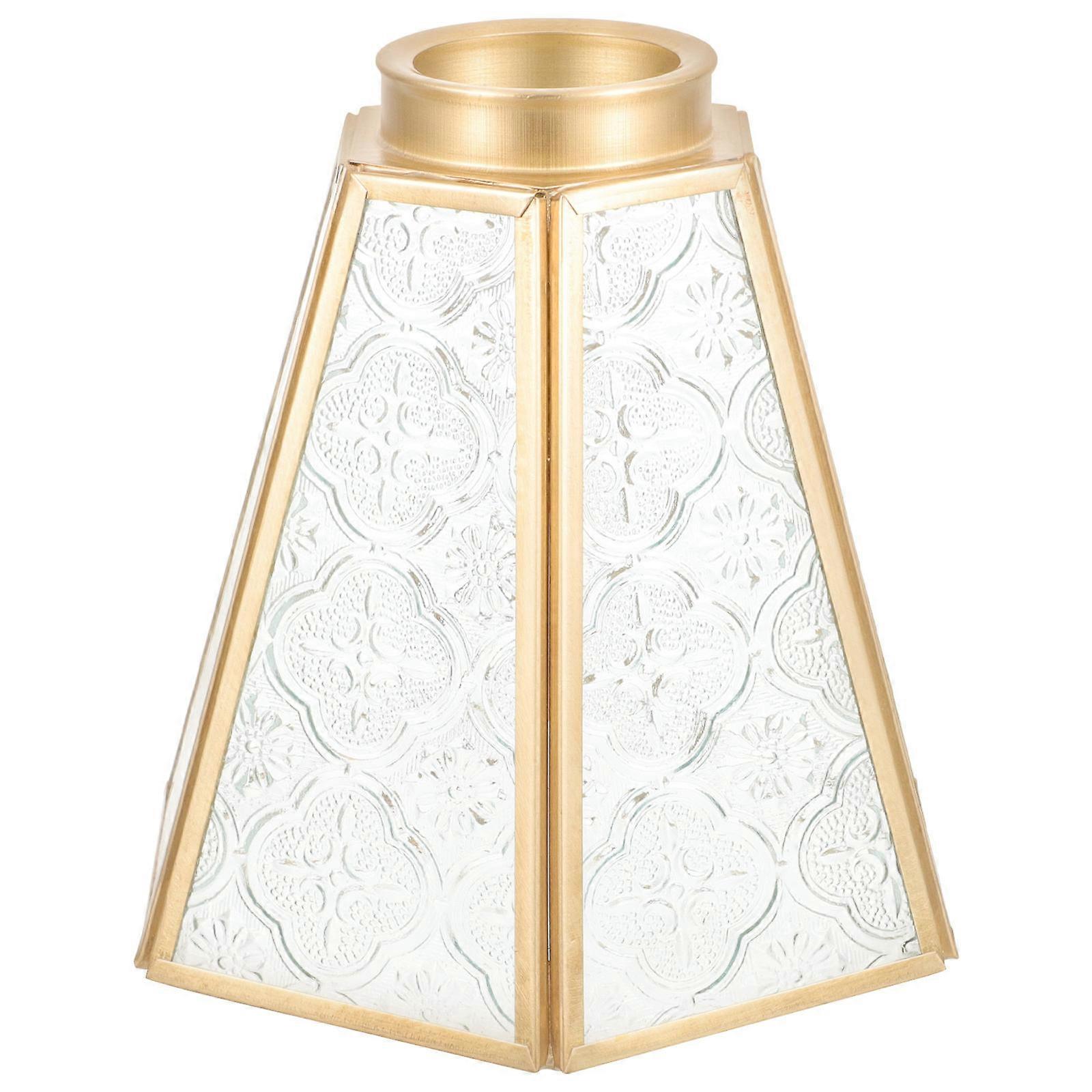 Replacement Lamp Shade For Chandelier With Modern Design And Transparent Glass Structure Ideal For Kitchen Use 1Set