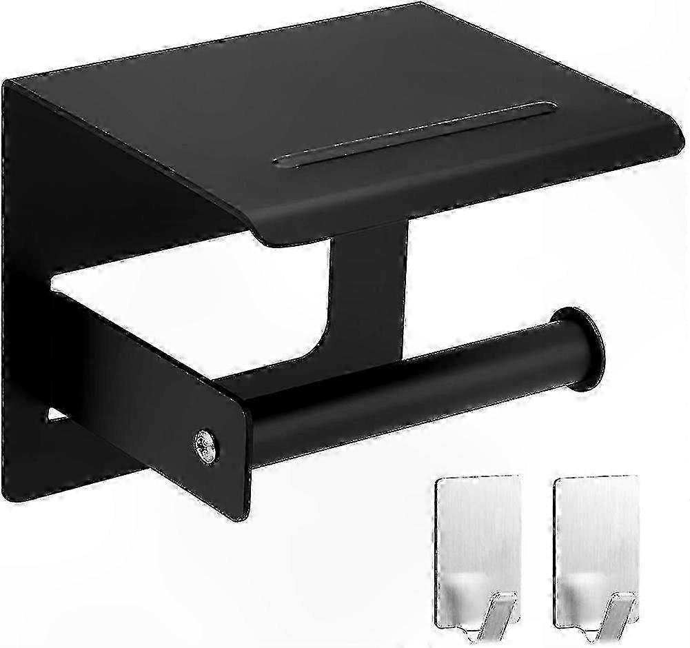 No-Drill Self-Stick Bathroom Tissue Dispenser Mount for Wall