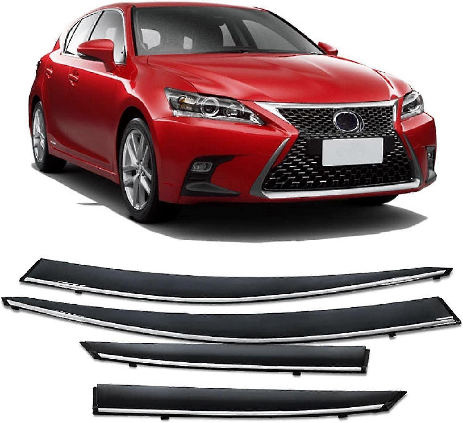 Rain Deflectors for Lexus CT200H 2012-2020, Window Wind and Rain Guards, Durable Auto Accessories, Easy Installation