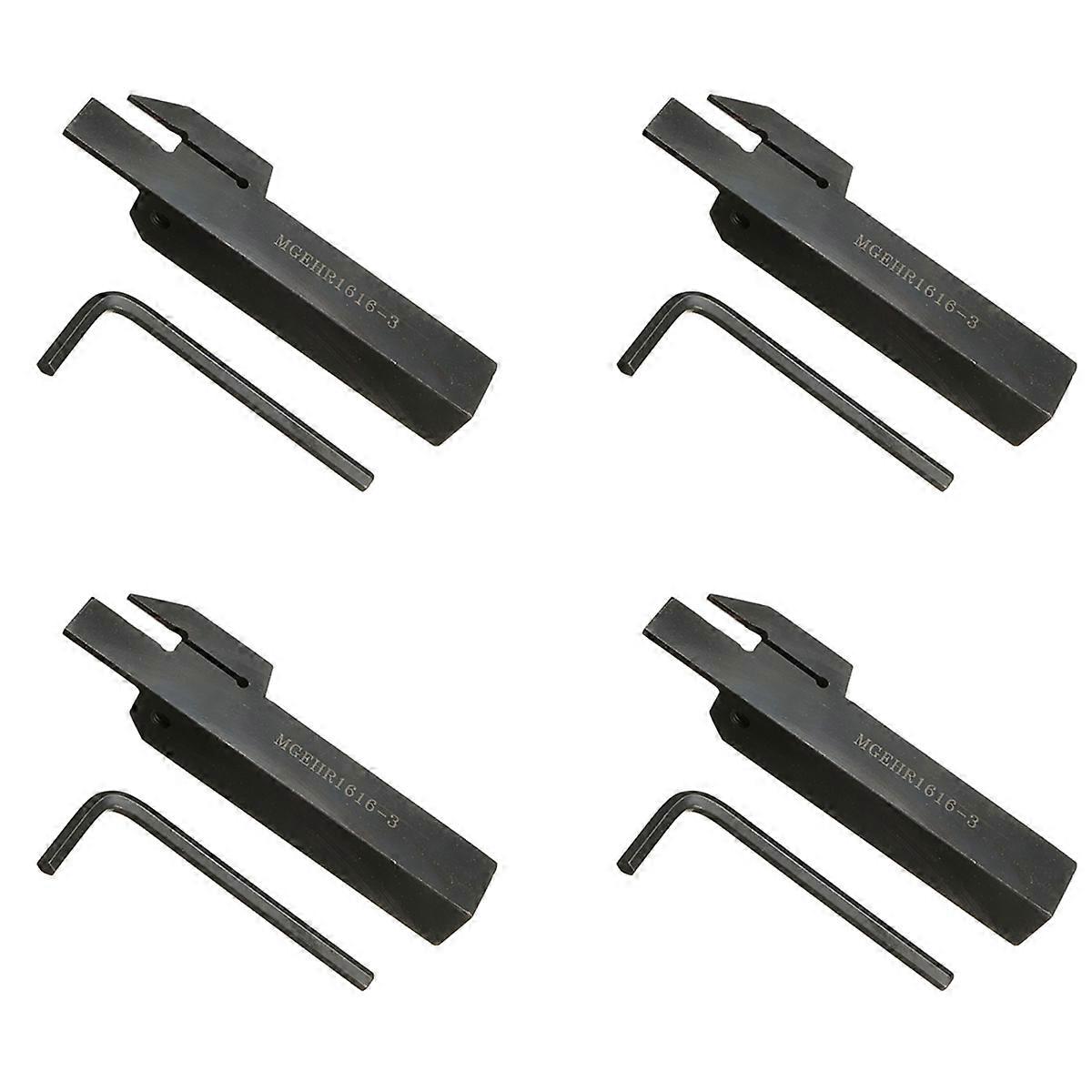 4X MGEHR1616-3 Lathe Cut Off Grooving Parting Tool Holder for MGMN300 Insert CNC