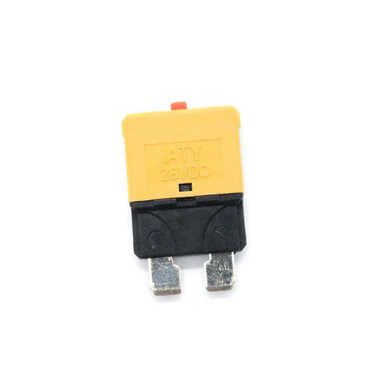 20A Manual Reset DC Circuit Breaker for Overcurrent Protection 28V Automotive
