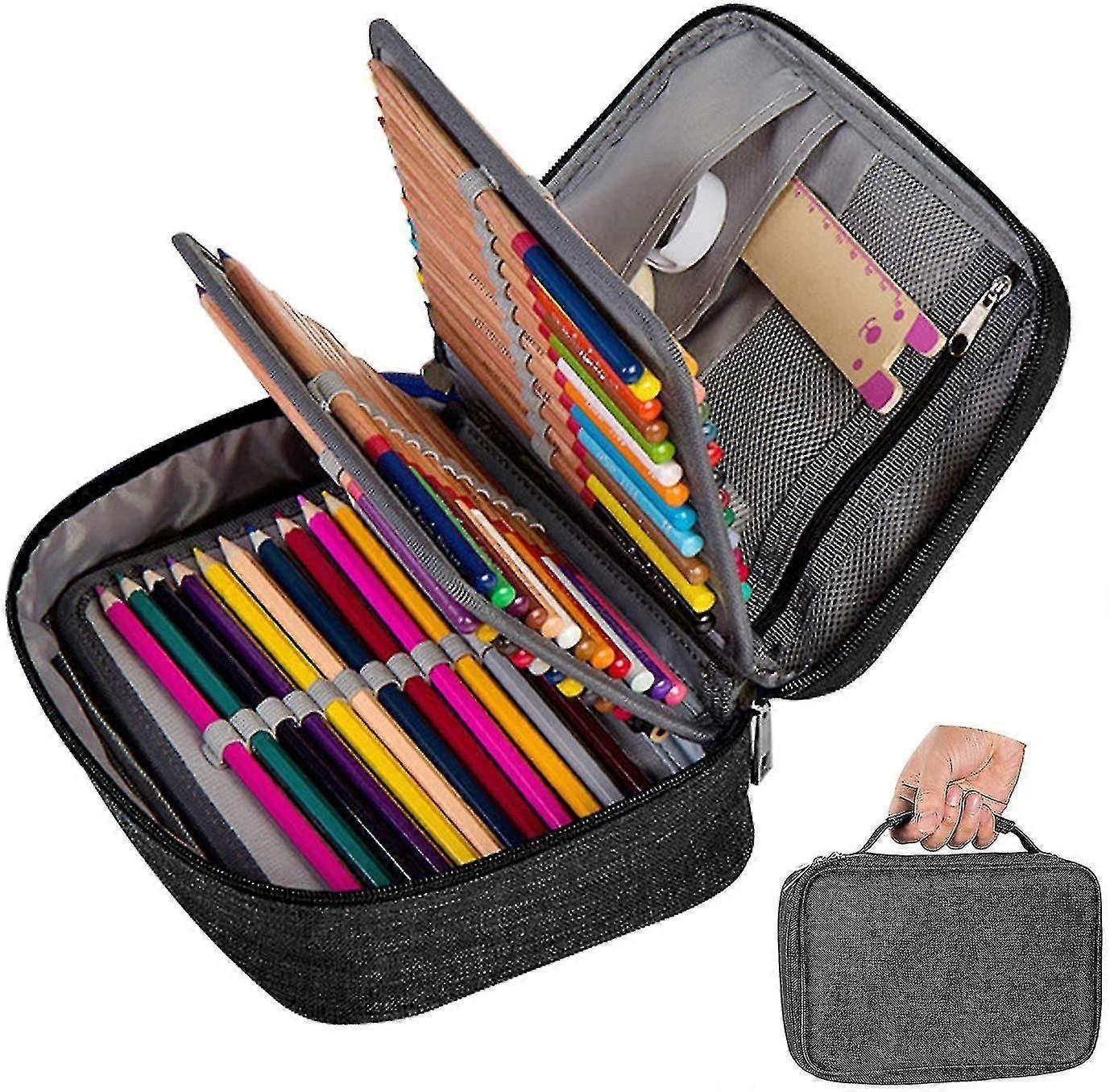 Large Capacity Pencil Box Multifunctional Stationery Bag
