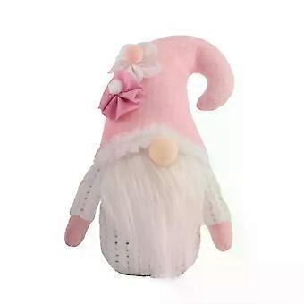 Valentinstag Gnom Puppe Stricken Rosa Liebe Herz Gesichtslose Puppe Zwerg Plüschtiere Valentinstag Geschenke für Geliebten Für Freundin Freund