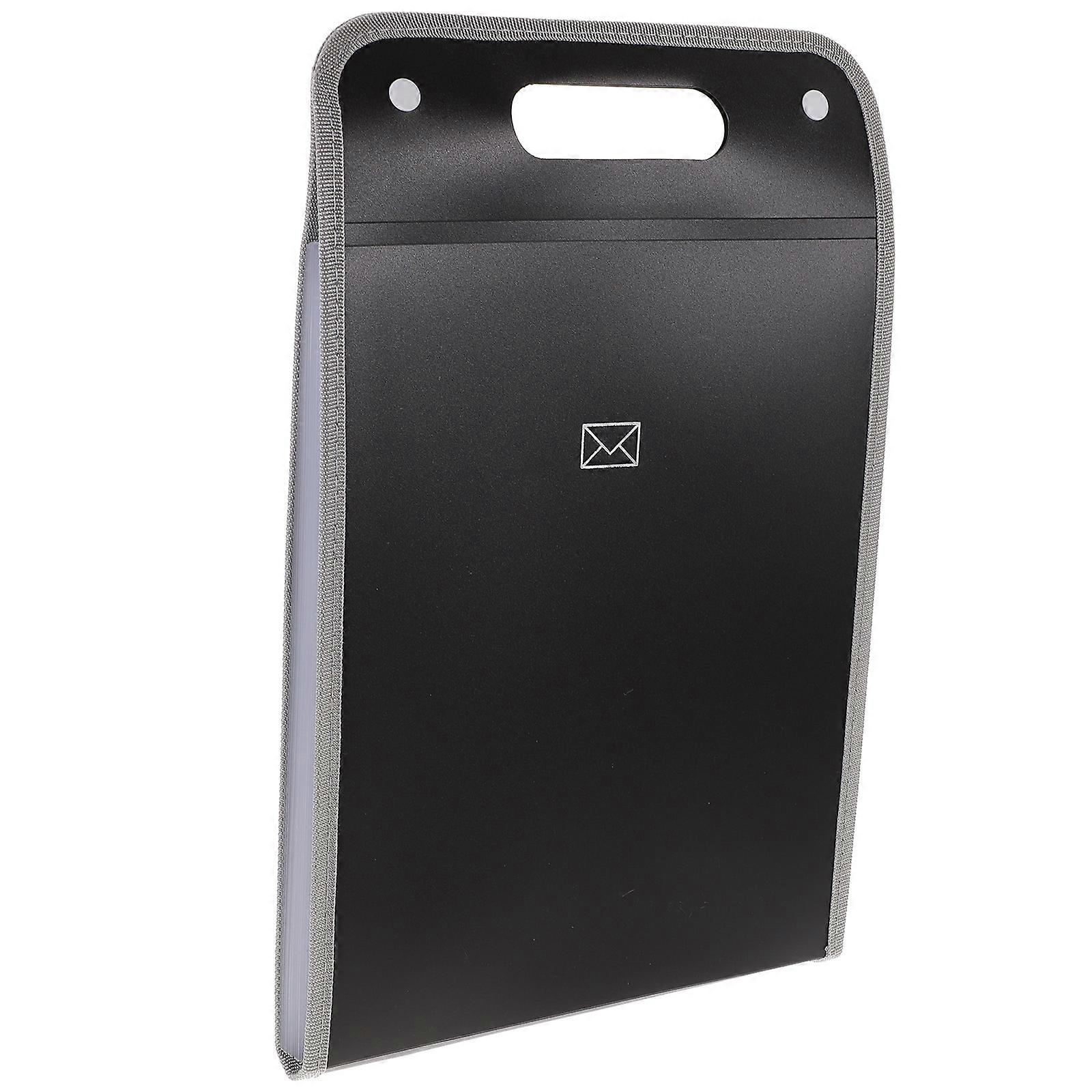 Rectangular Colorful Binder Clips For Office Organization Black Note Fixing 1Pcs