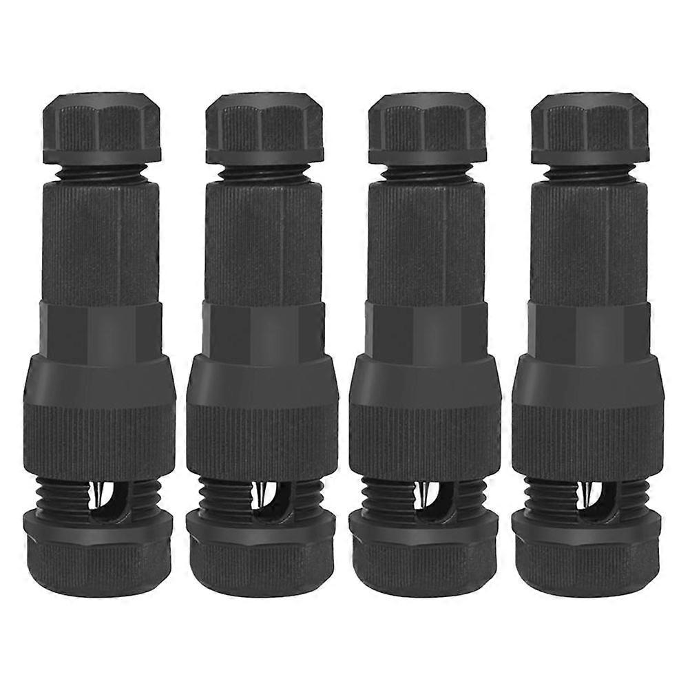 4PCS Landscape Wire Connectors Durable Low Voltage Electrical Connectors for Garden Lighting Weather Resistant Easy Installation for Courtyard Light