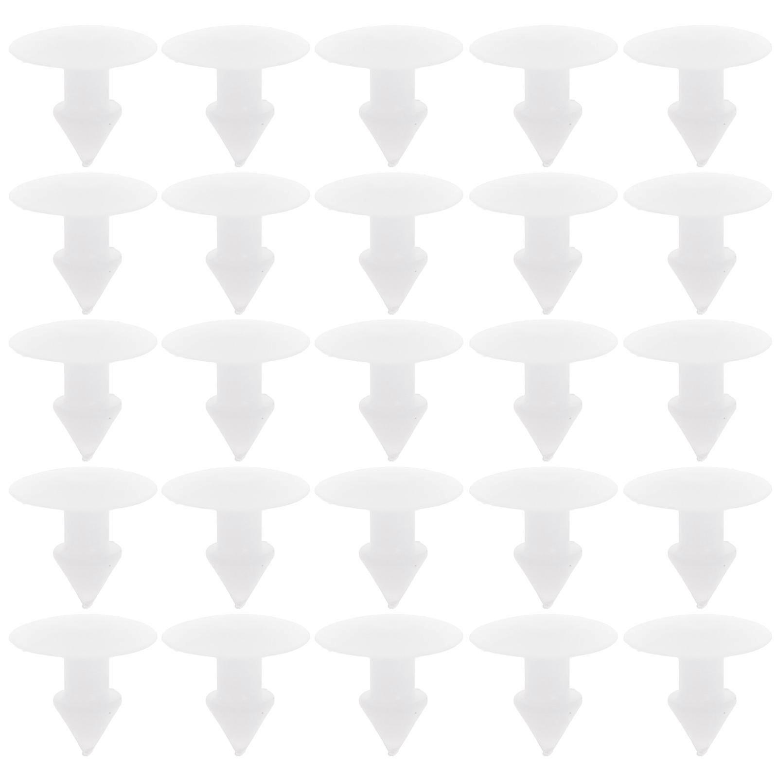 50pcs Construction Hat Liner Single Cap Rivets Safety Hard Hat Rivets Hard Hat Accessories Pack