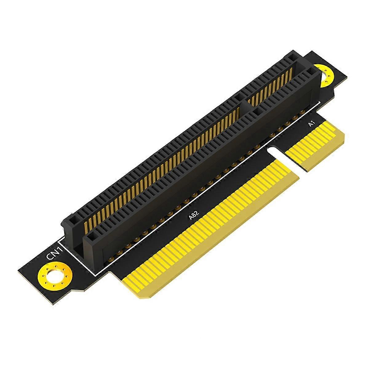 PCI-E 8X 3.0 90 stupňová reverzní riser karta samec-samice pro 1U server (směr instalace směrem k CPU)