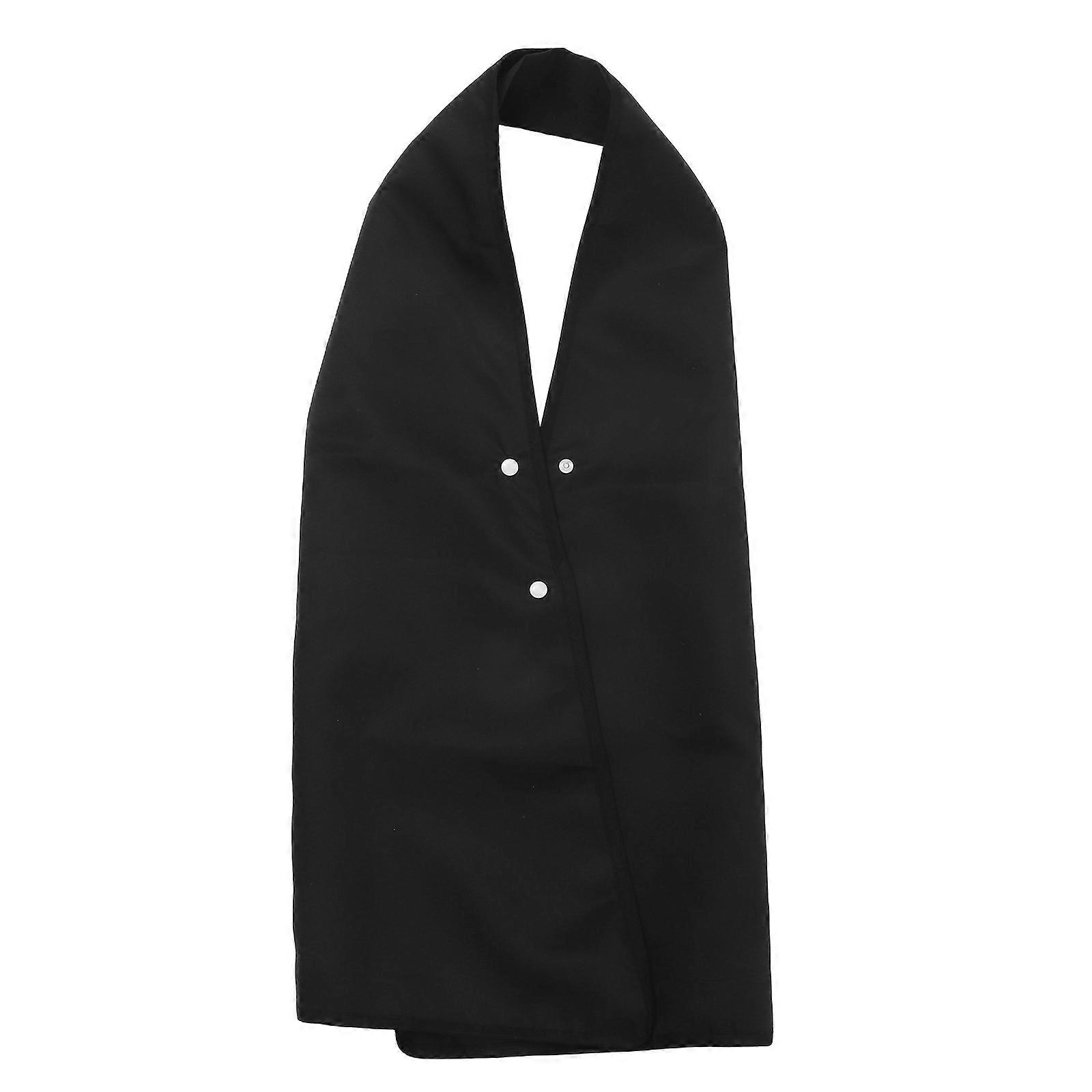 Ergonomic Double Layer Polyester Adult Bib for Eating – Foldable, Washable Mealtime Protector for Elderly and Disabled
