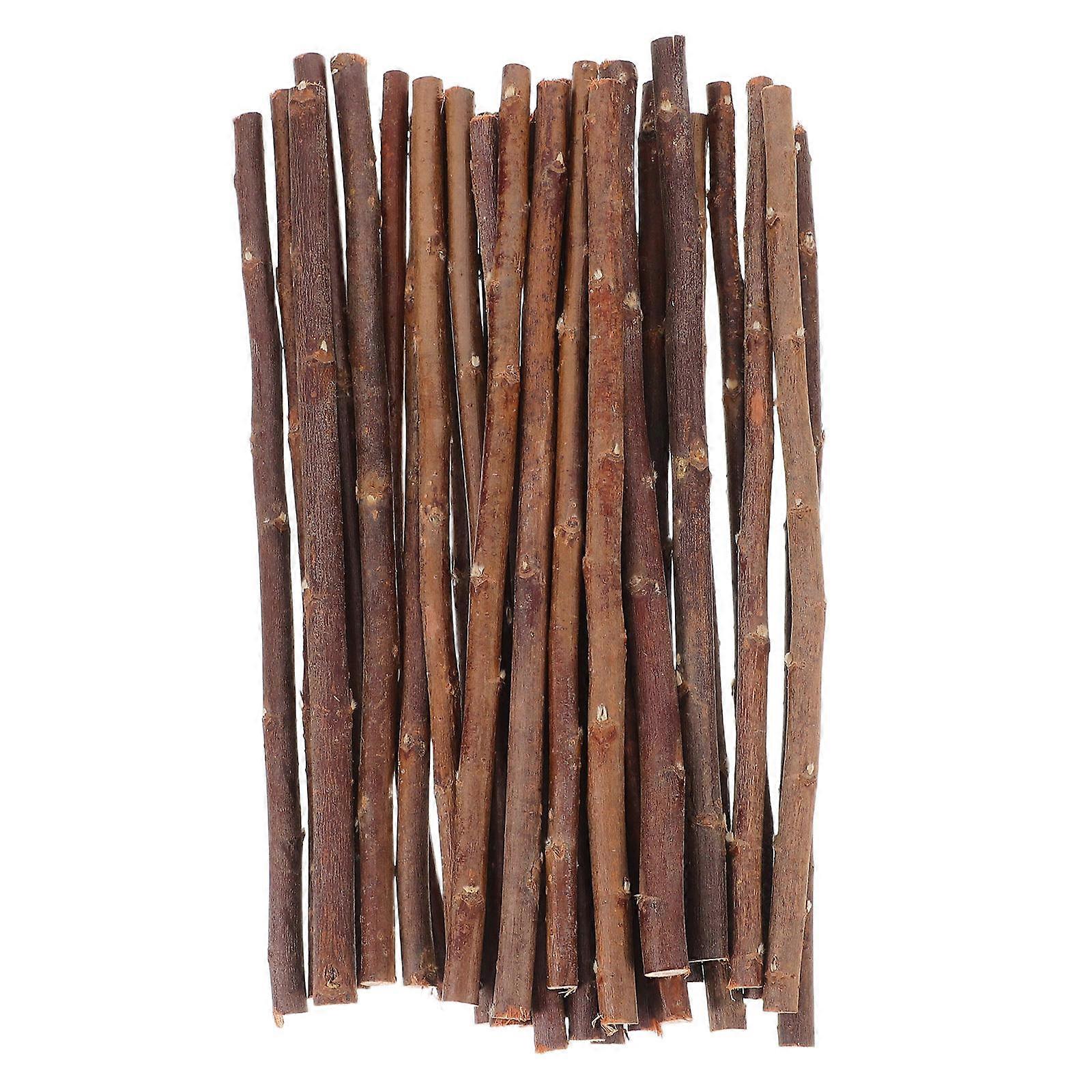 Crafting Sticks 50Pcs Wood Decor For Artists Home Decoration Creative DIY Material Versatile Decoration