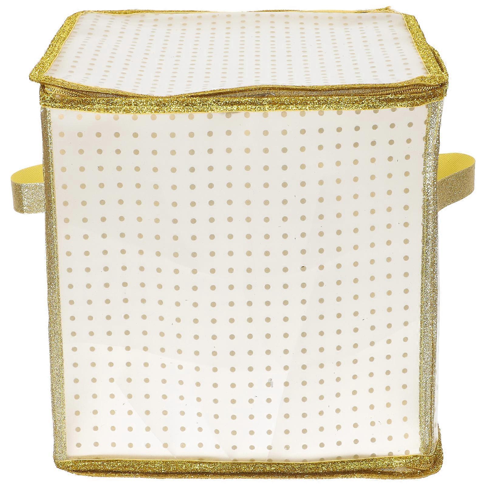Storage Box For Christmas Balls And Ornaments Ideal For Families And Store Display 11.79x11.79x11.79in 1Set