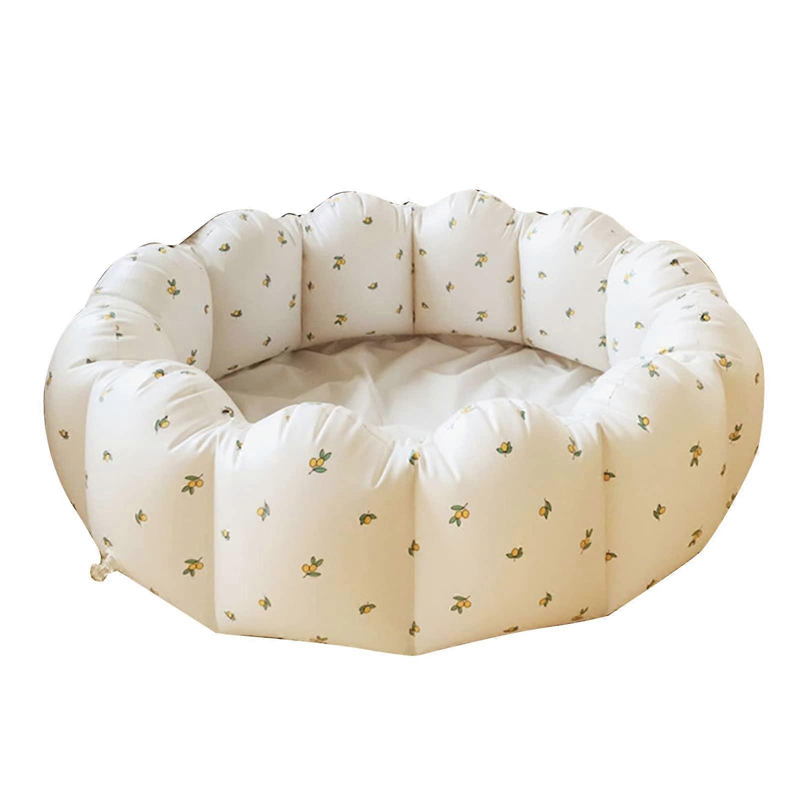 Inflatable Kids Pool for Toddlers Foldable Baby Ball Pit with Soft Round Durable Baby Playpen Large Kiddie Pool Toy Backyard Pool