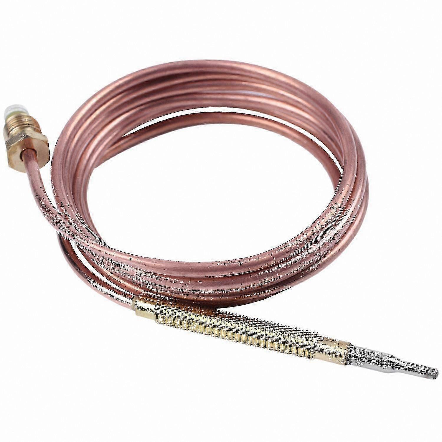 Universal Gas Stove Thermocouple Kit - 1500mm Length with Overflow Nut (Pack of 5)