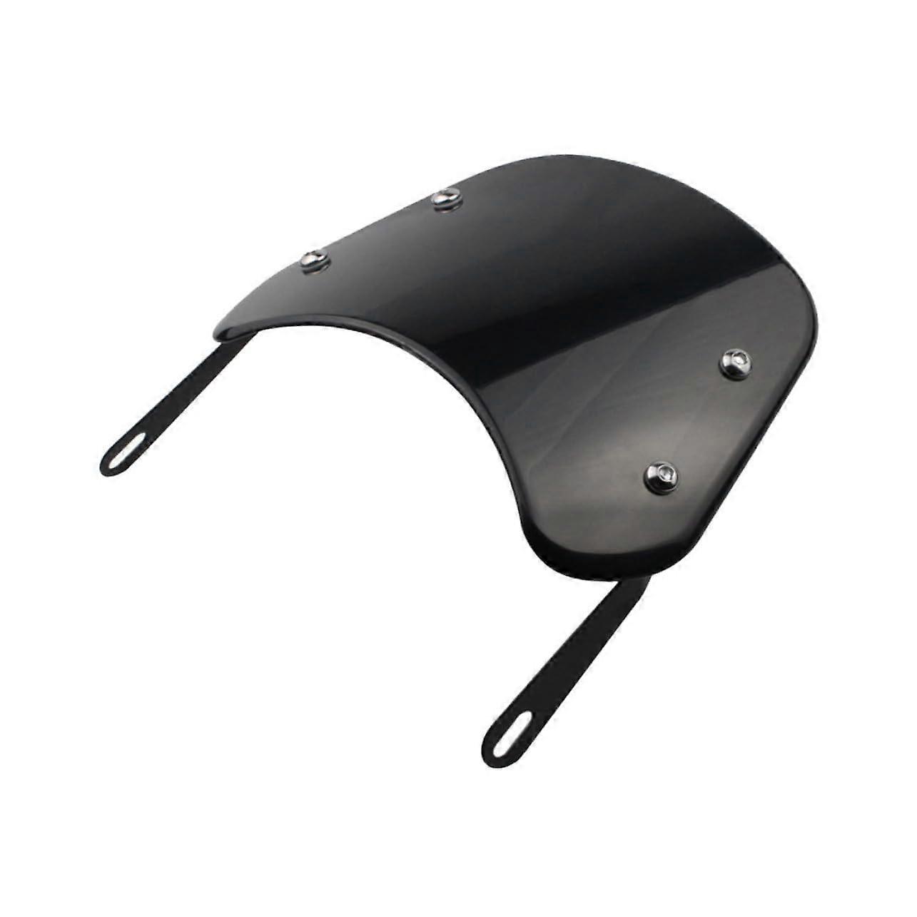 Windshield For Front Headlights Universal Fit Wind Deflector Easy Install Reduces Wind Noise For Comfortable Long Drives