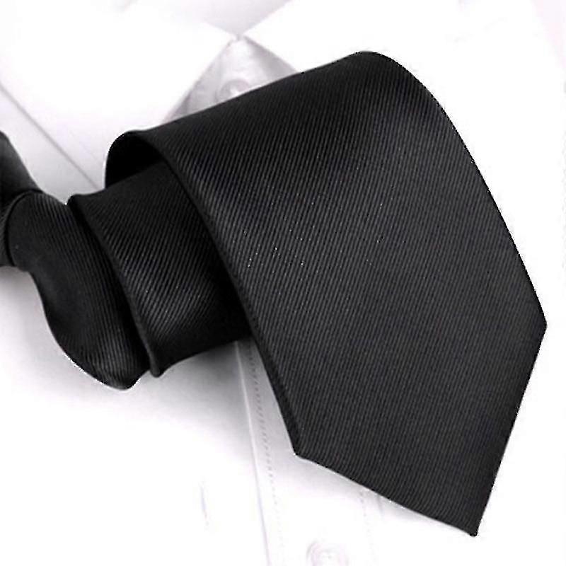 Klassiske mænds formelle satinhalsslips til forretning og særlige begivenheder