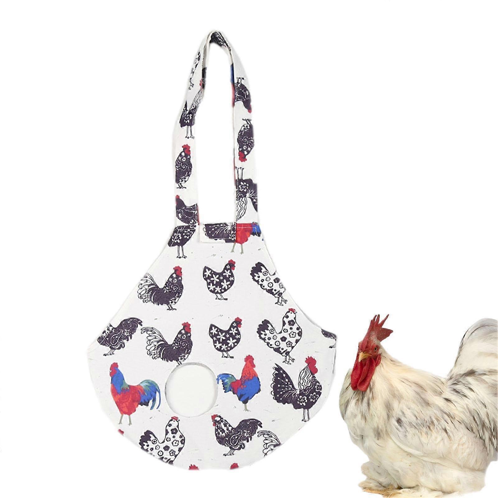 Chicken Carrier Bag Portable Heavy-Duty Poultry Transport Bag Foot Beak Inspections Breathable Cozy Easy To Use