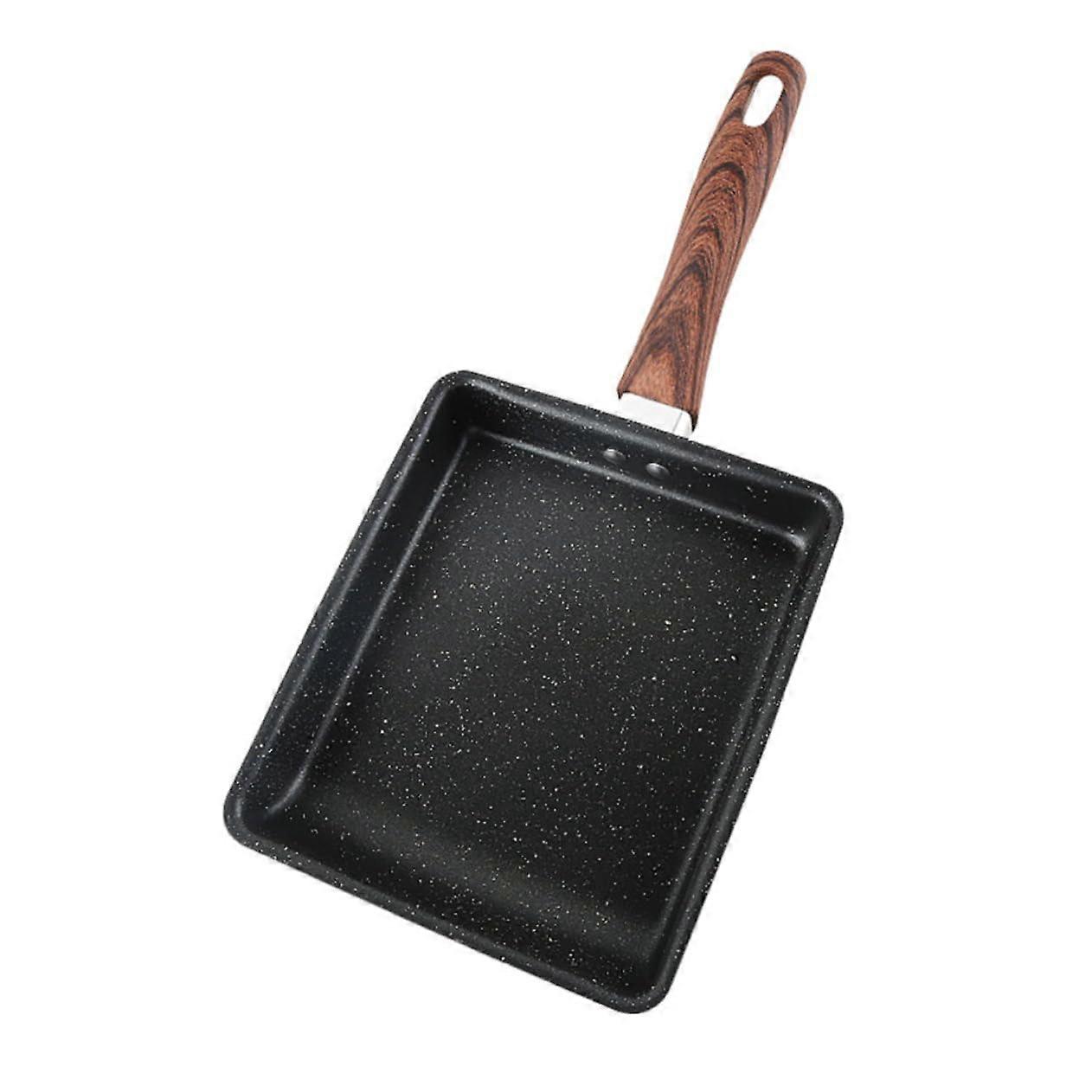 1PC Nonstick Egg Pan Versatile Cooking Skillet for Omelettes Pancakes Tamagoyaki Easy to Clean Lightweight Design for Quick Simple Meal Preparation