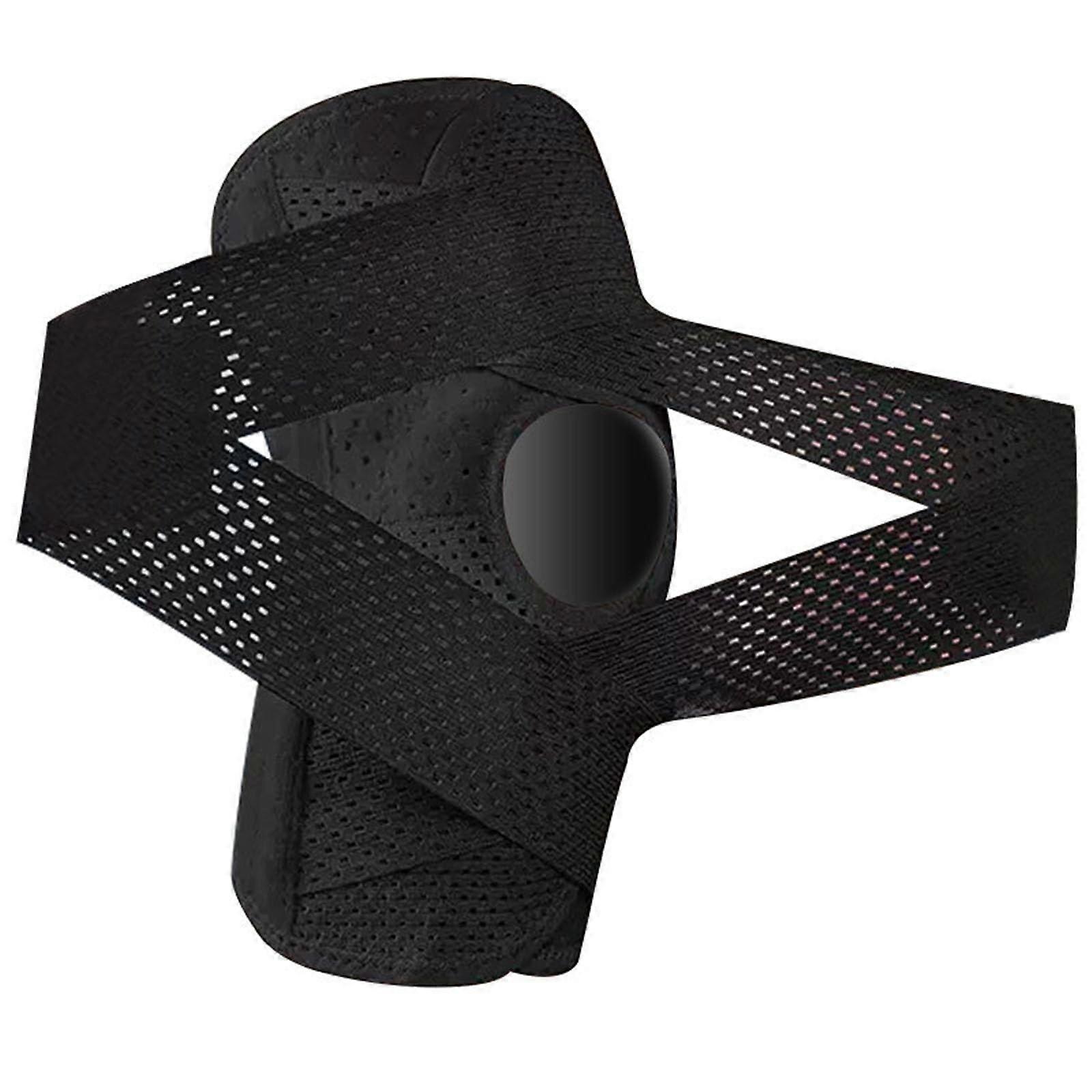 Knee Brace with Side Stabilizers and Compression Support for Meniscus Tear, Pain Relief, Adjustable Air Mesh Wrap