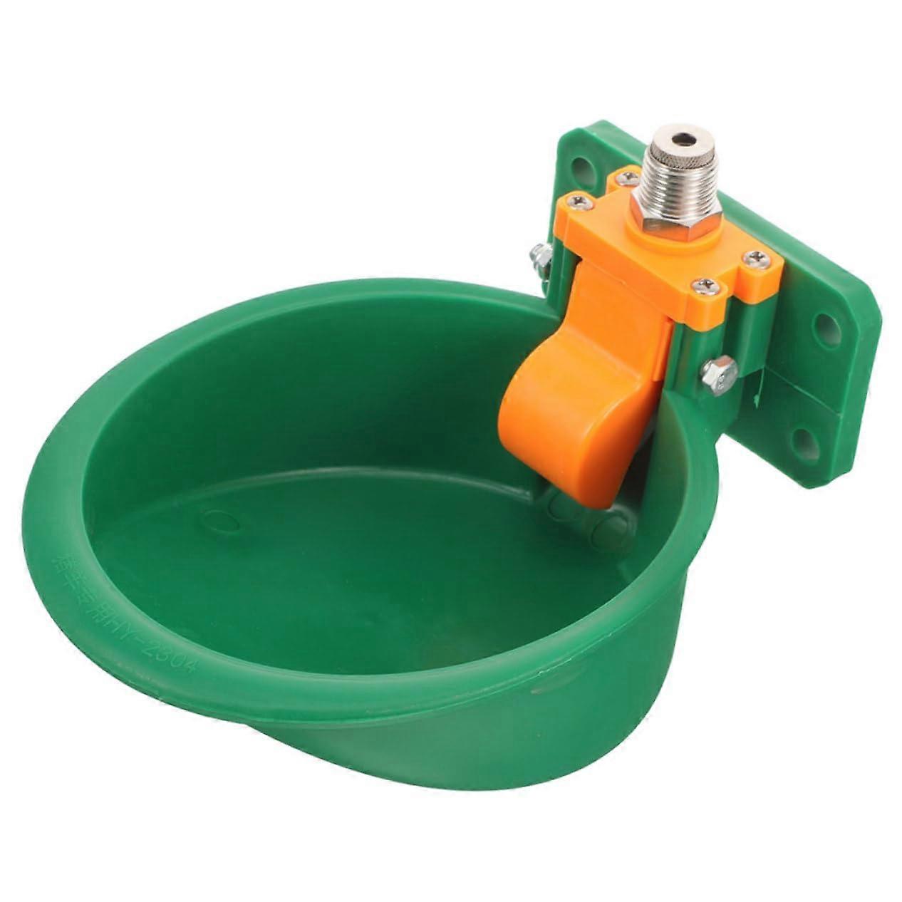 Automatic livestock waterer, automatic water feeding, Abs Green