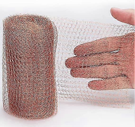 20 Feet Copper Mesh Pest Snail Stopper Mesh Rodent Mesh Control Garden Slug Pest