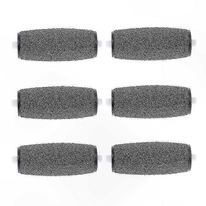 6-Pack Replacement Heads for Electric Foot Care Tool