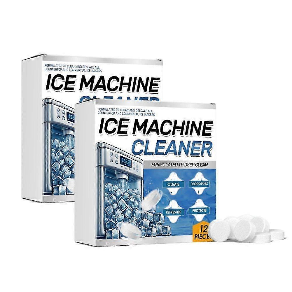 Ice Machine Cleaner Tablets, Limescale Remover Cleaner For Ice Machines And For Removing Dirt
