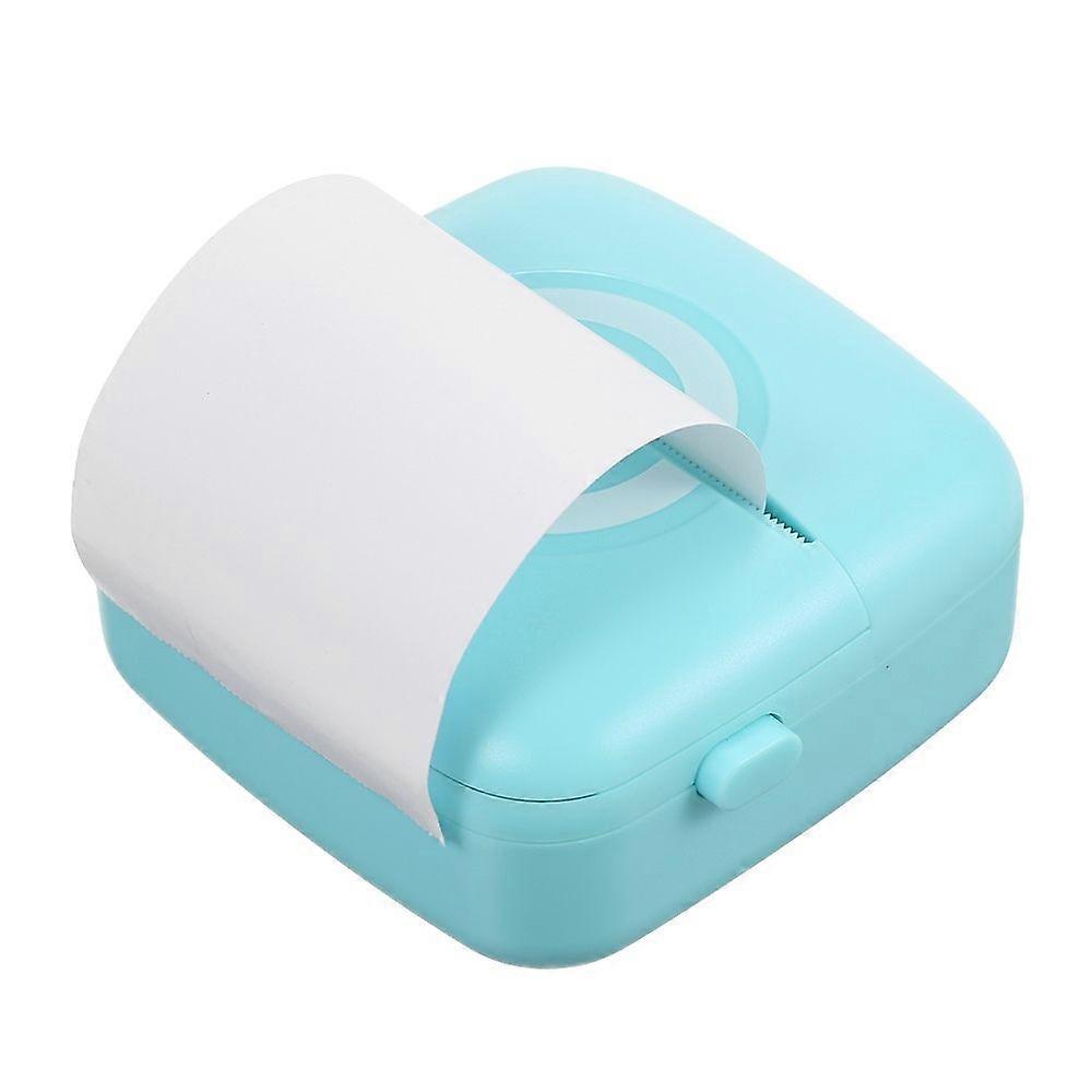 Portable Pocket-size Printer BT Thermal Printer No-ink Printing Long Endurance Time Support Photo Notes Errors Memo Printing Blue