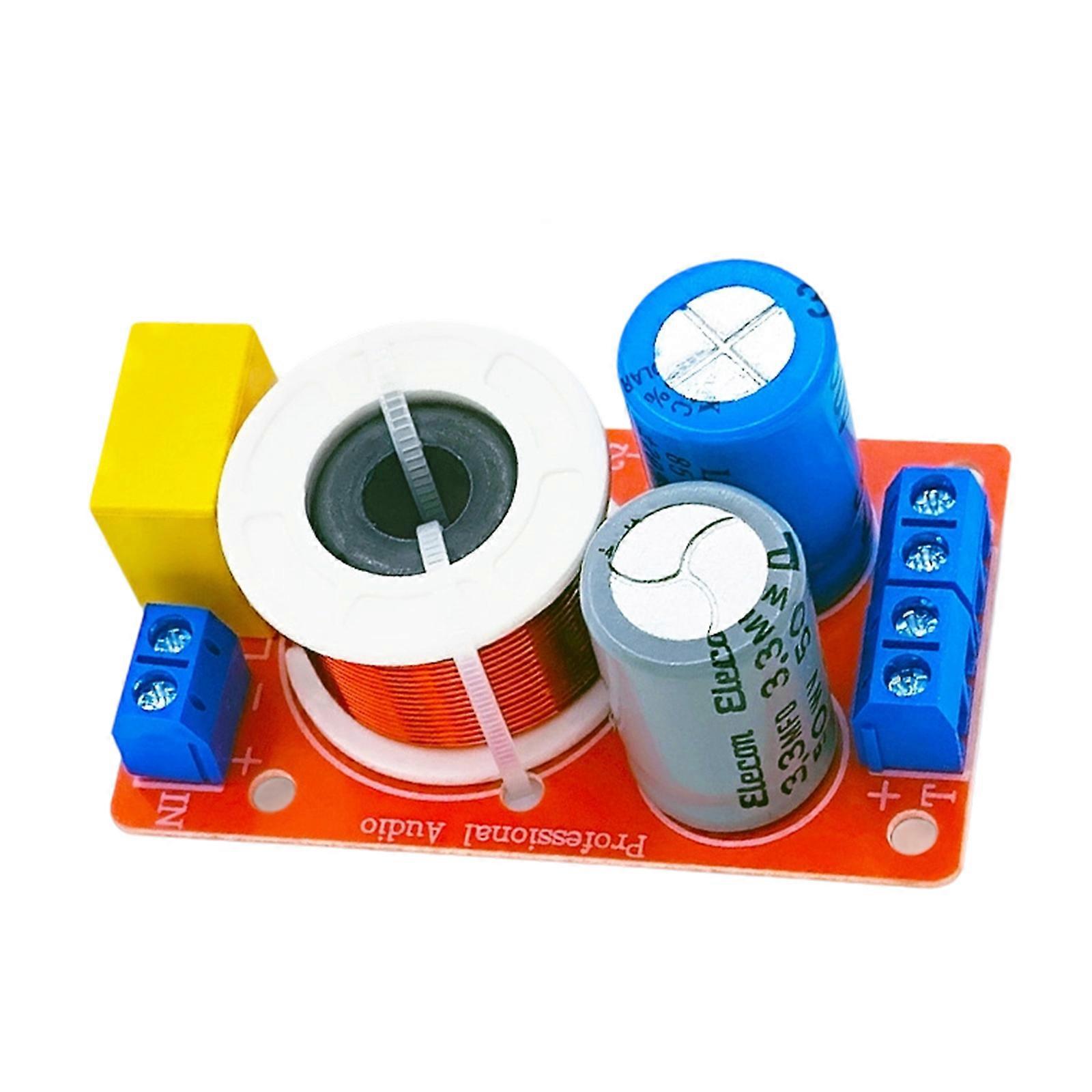 Audios Frequency Divider HiFi Crossover For Center Channel Speakers Using Magnetic Cores Inductors NoSolder Terminals Multicolor