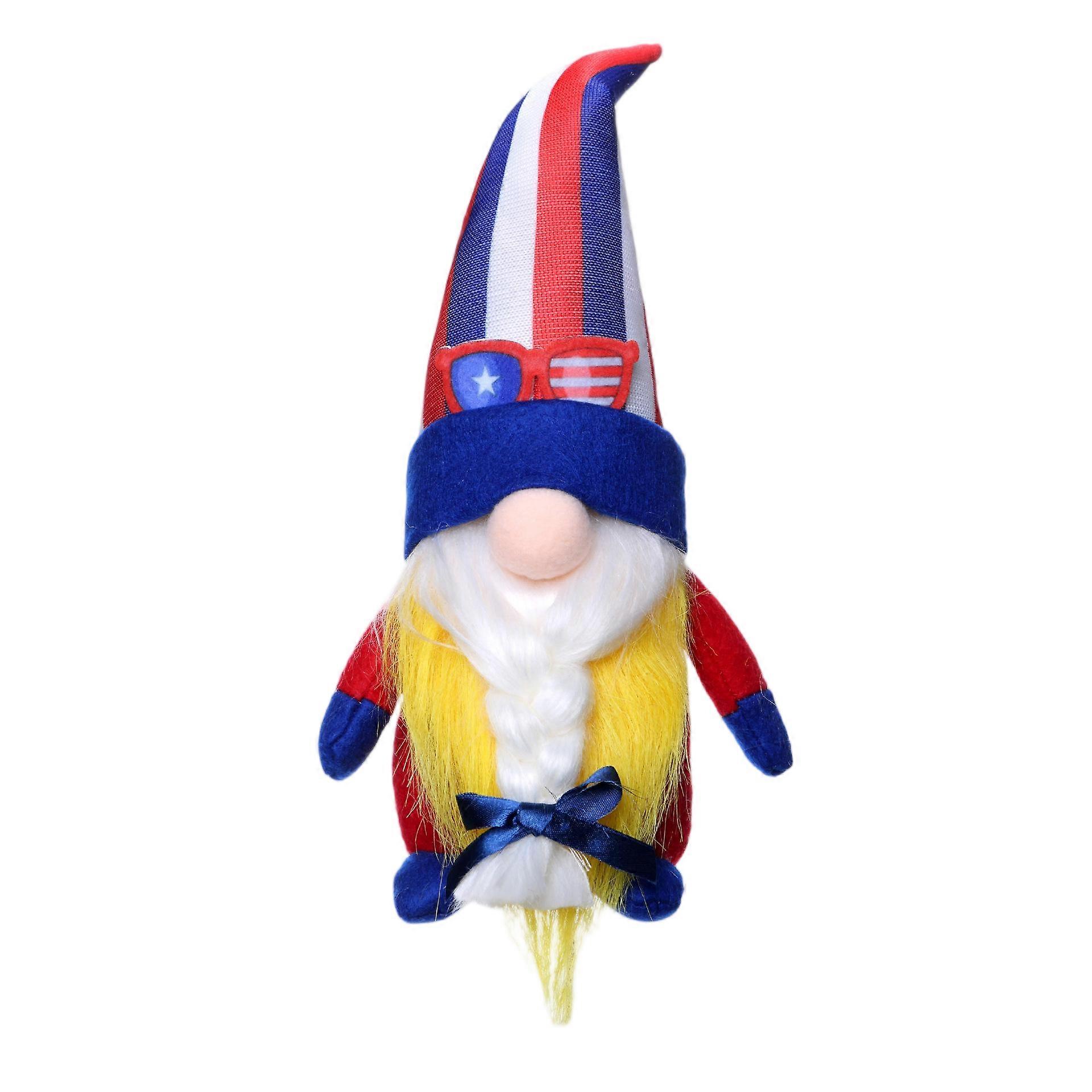 Handmade fabric dolls, CY202203, Independence Day element design