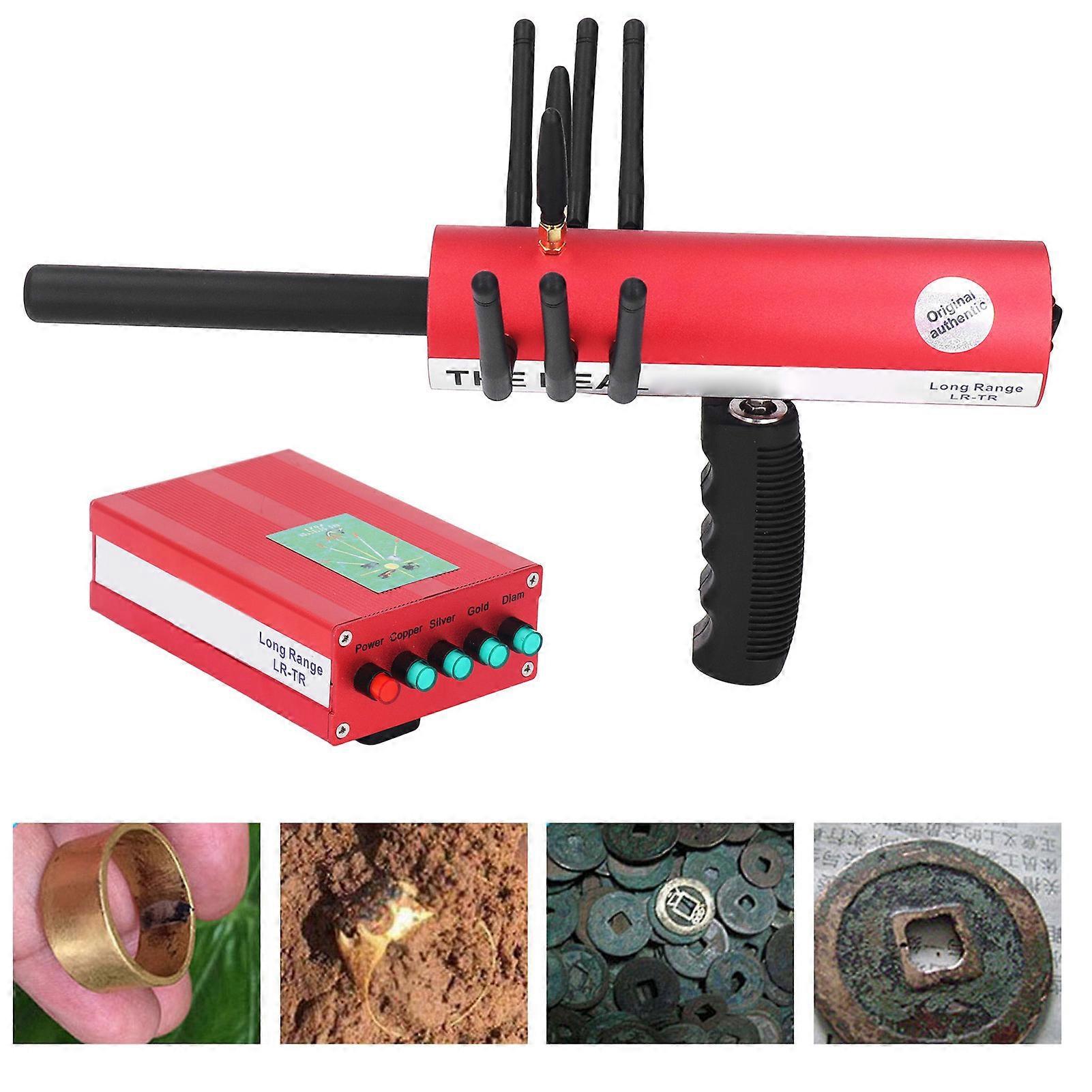 Remote Metal Detector, 1600mAh Battery, 1500m Range, 25m Depth