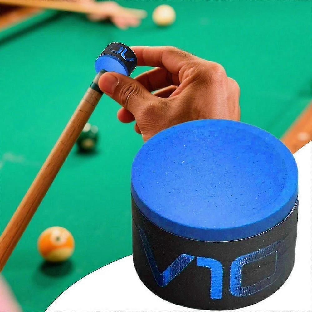 Taom V10 Professional Billiards Chalk for Pool Cues, Blue/Green