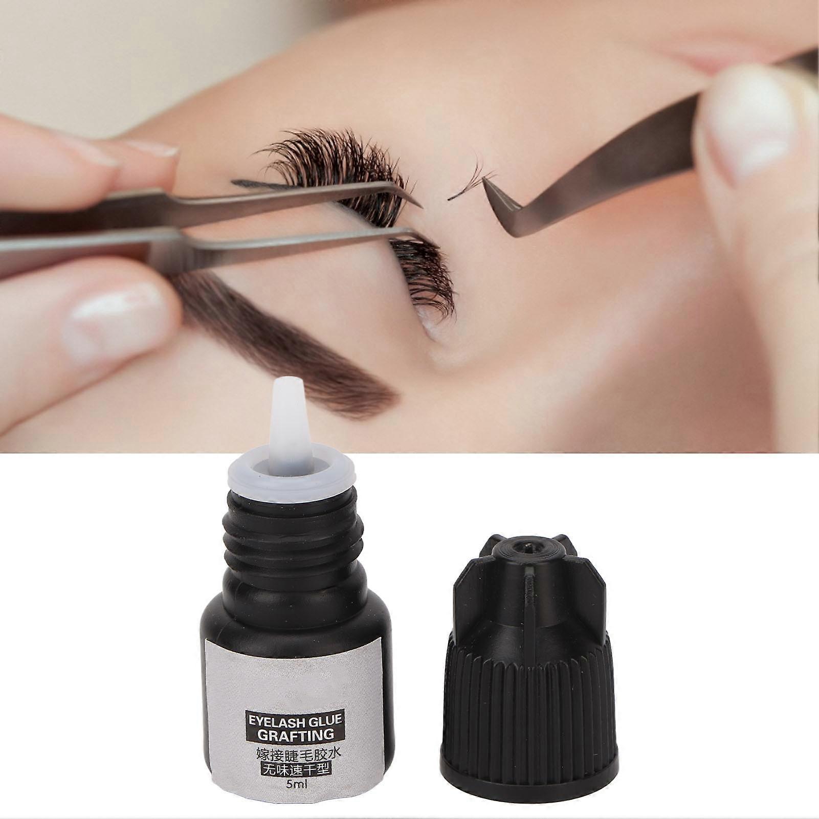 5ml Eyelash Extension Glue Black 2S Drying Extra Strong Semi-Permanent