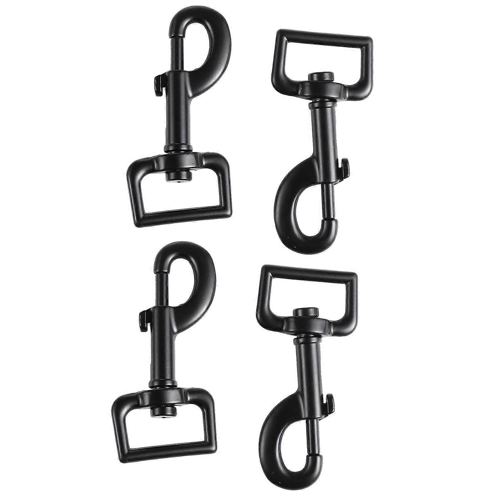 4pcs Small Dog Collar Leash Buckles with Practical Swivel Trigger Snap Hooks