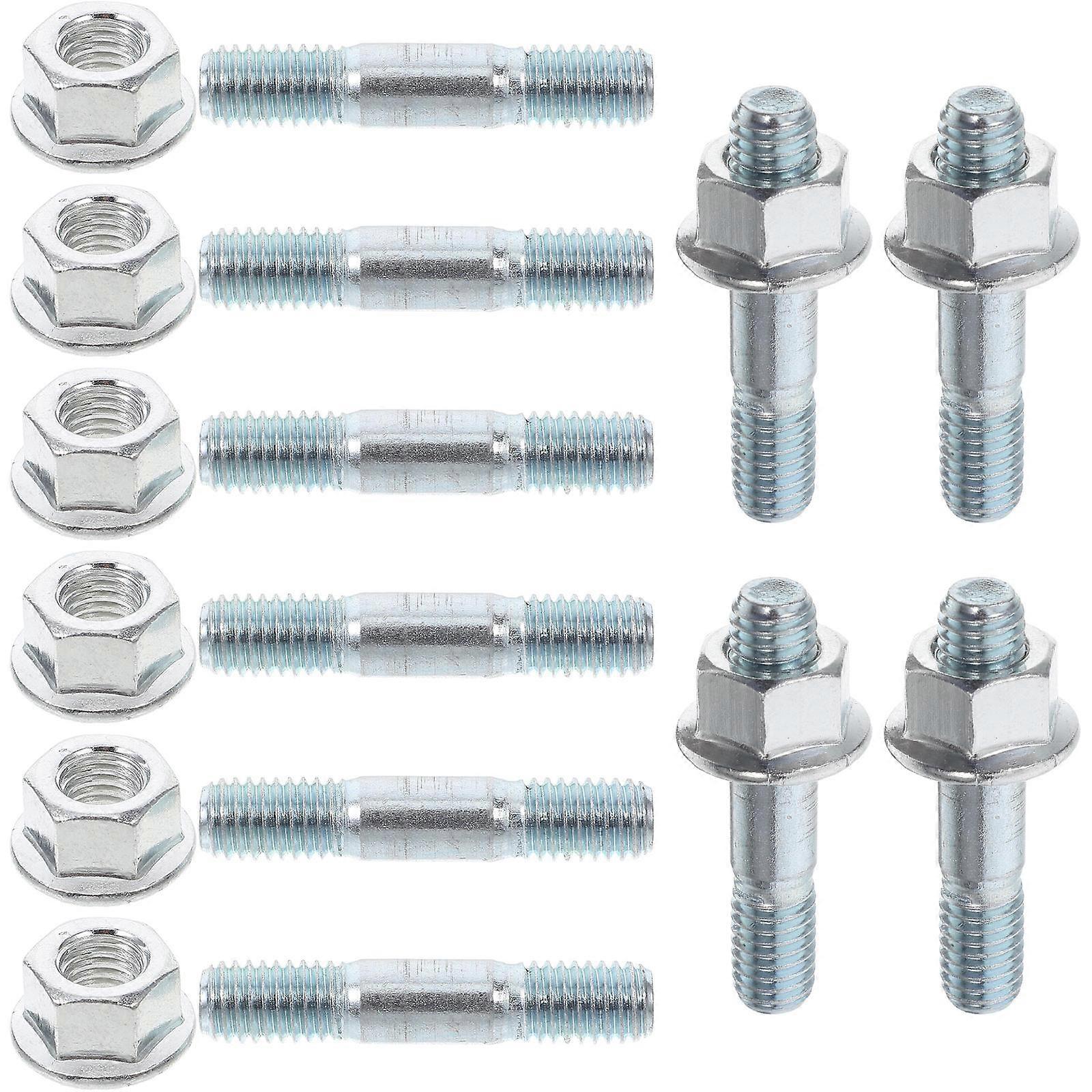 Double-Ended Chainsaw Screw Metal Replacement for Chain Bar Mounting 10Sets