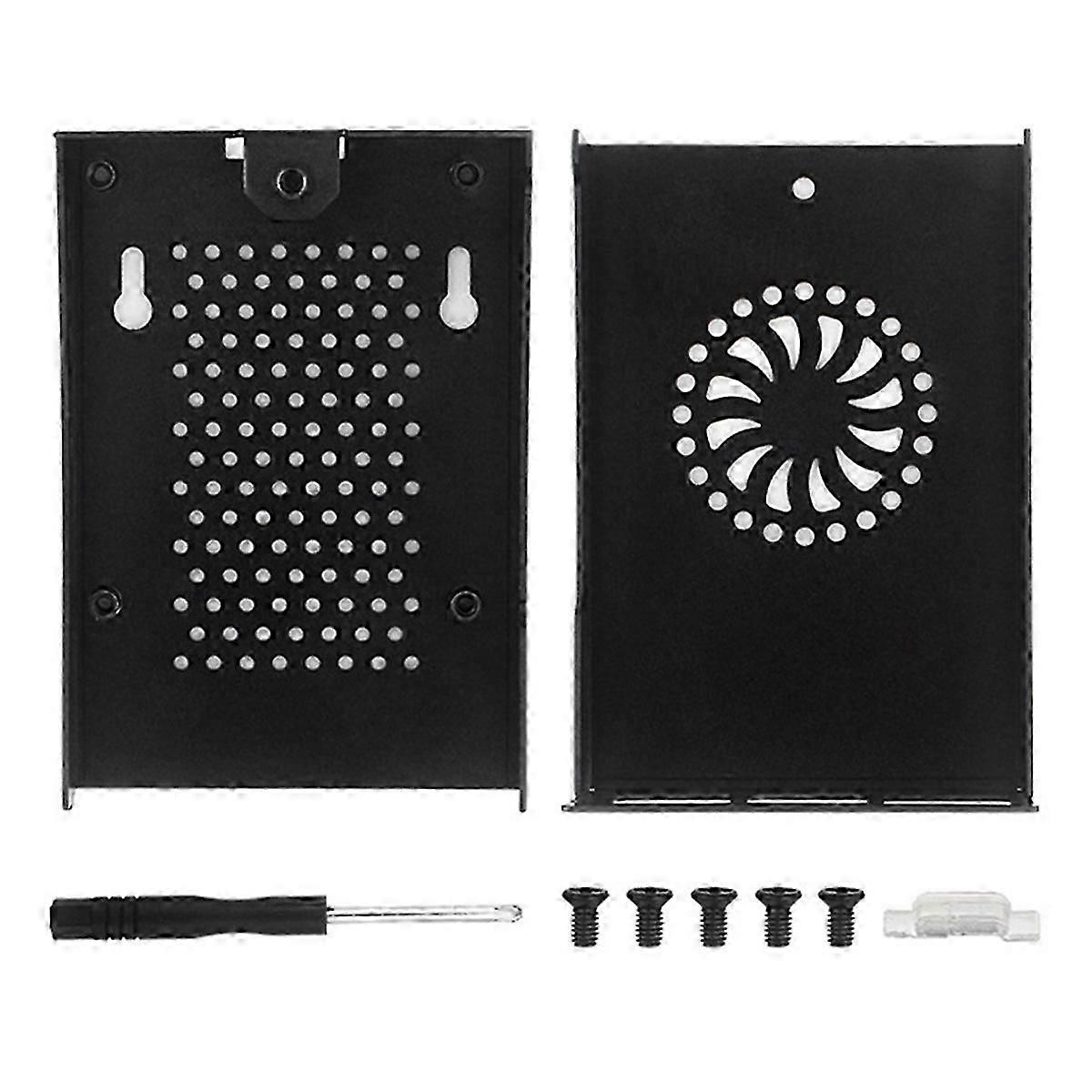 Metal Case suitable for 5 Aluminum Alloy Shell Compatible suitable for Active Cooler suitable for RPI 5 Pi5
