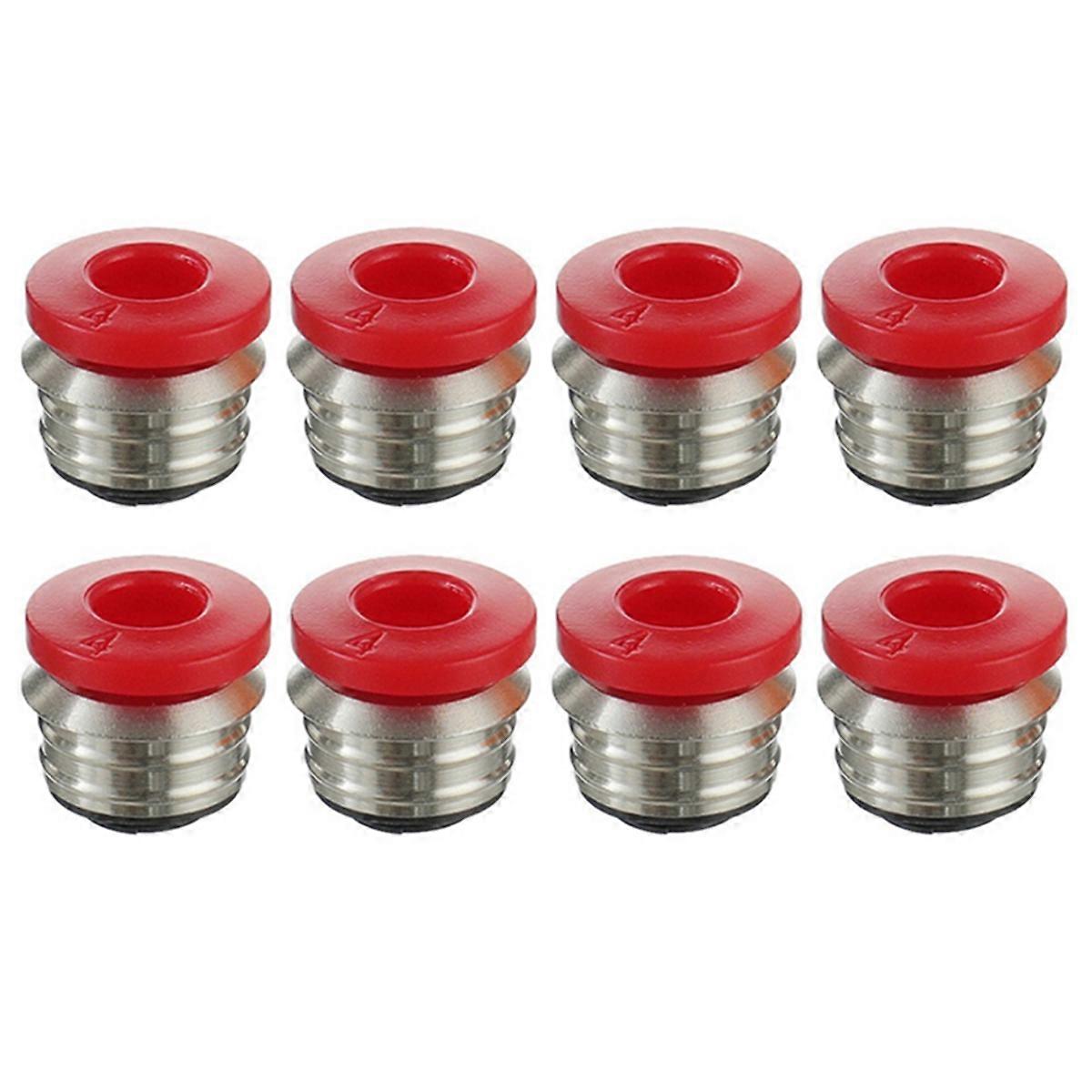 8PCS Pneumatic Fittings Connectors 2x4 PTFE Tube Bowden Quick Plug 1.75mm Filament end Extruder Kit 3D Printer Parts