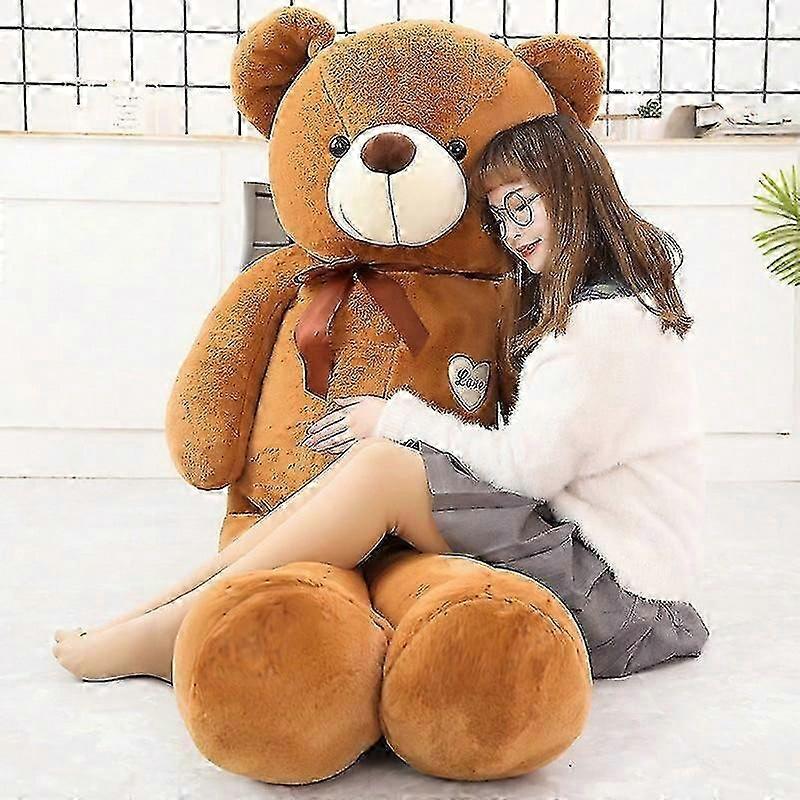 80/100 سنتيمتر كبير أنا أحبك تيدي بير أفخم لعبة جميلة ضخمة محشوة لينة الدب دمية عاشق الدب الاطفال لعبة هدية عيد ميلاد للصديقات