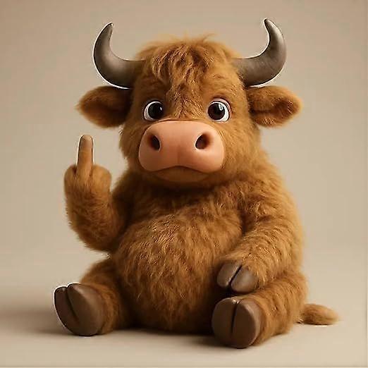 Plus middle finger, meet the rebels squadcute little rebels with dalsass and coccolus, highland cattle pocket