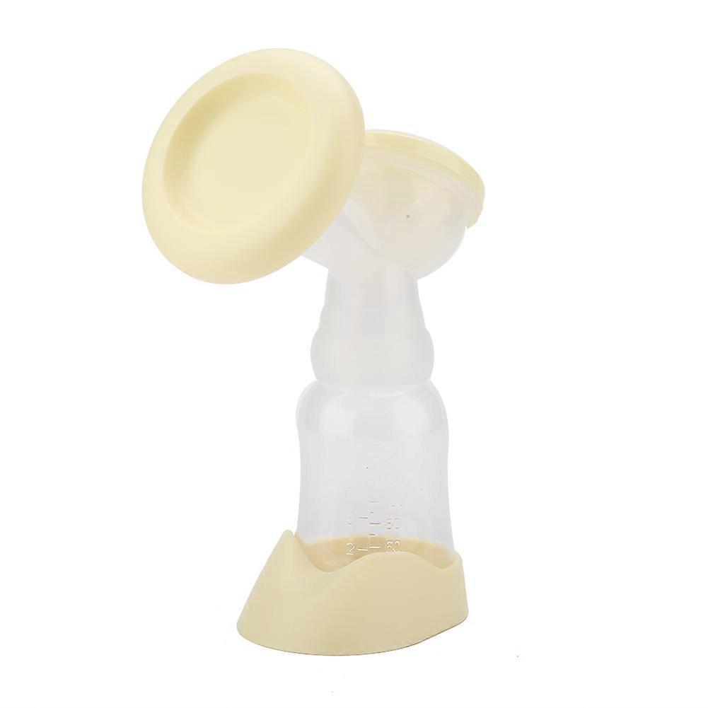 Single Electric Adjustable Suction Breast Pump Set, Yellow, 13x10x4.5cm