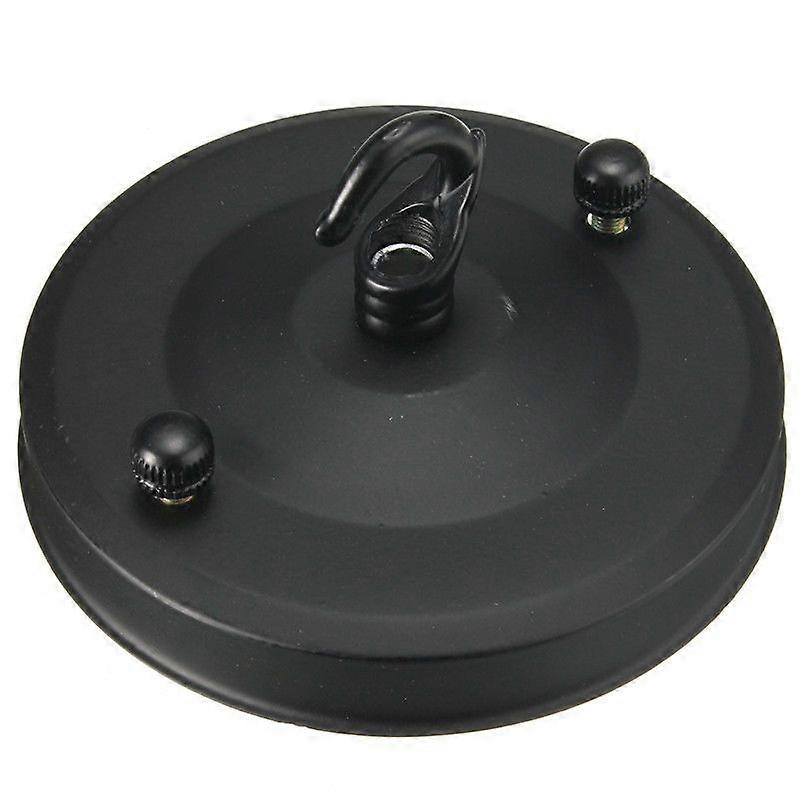 Ceiling Rose Hook,Oi-FRIS Retro Iron Hook Multi-Purpose Ceiling Light