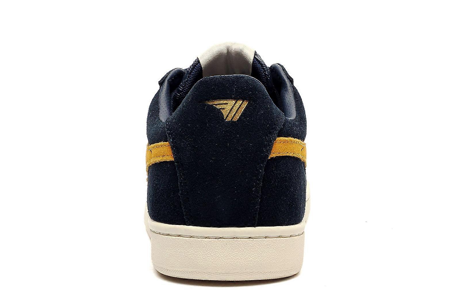 Gola Classics Equipe Suede Trainers Navy / Sun 