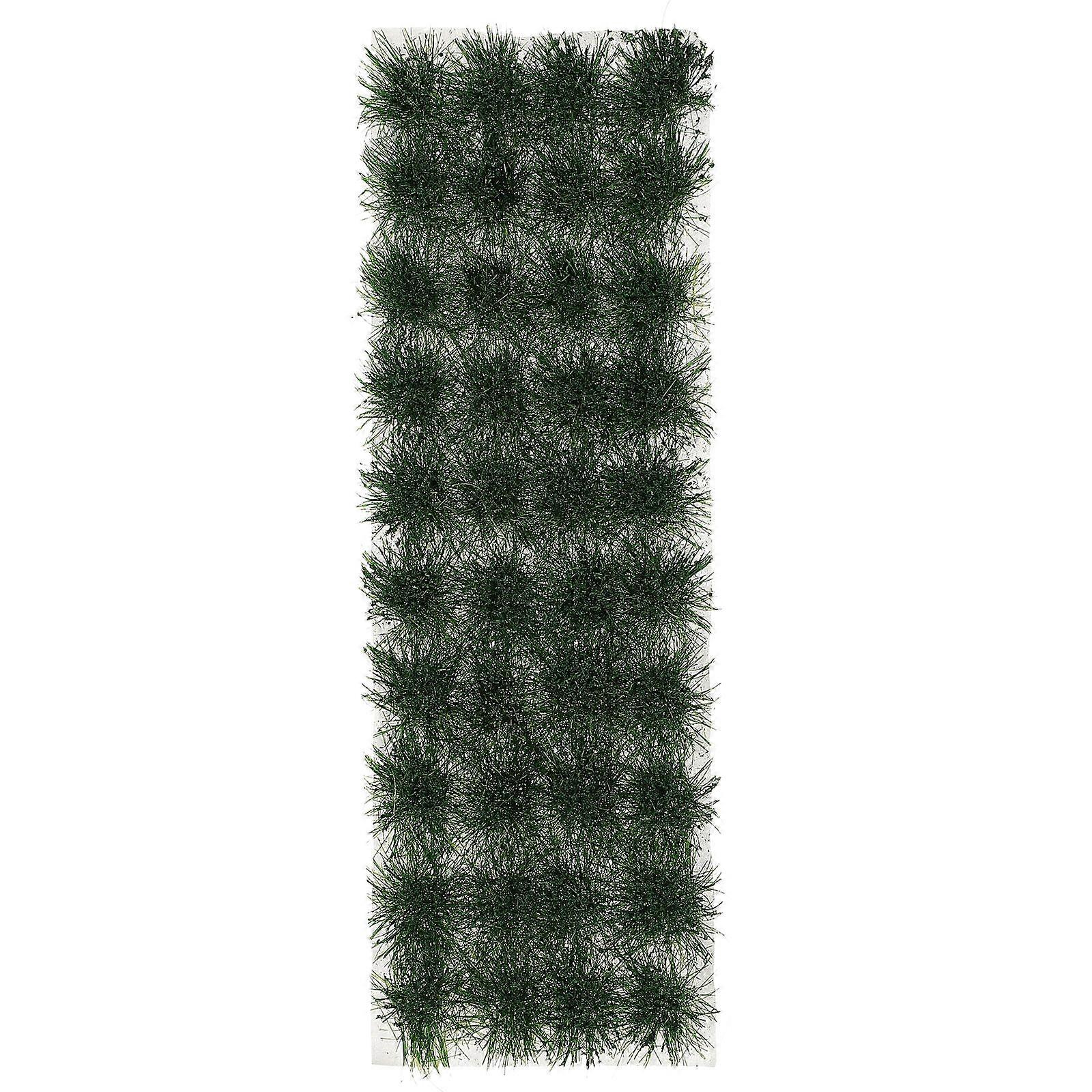 Plastic Grass Cluster Simulation Sand Table Decor for Wedding 4 Boxes