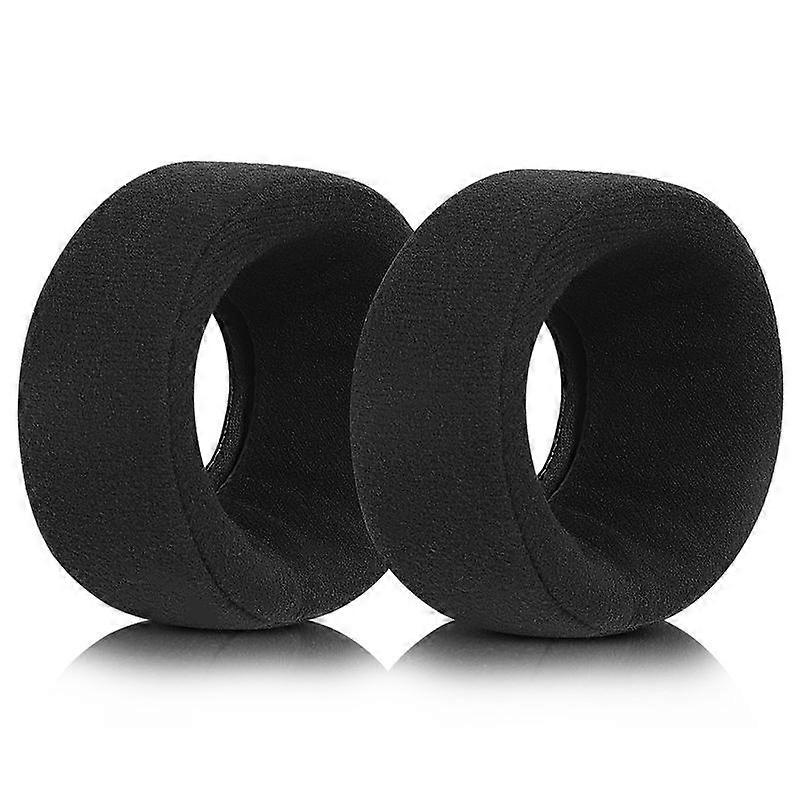 2pcs Earphone Replacement Earpads For Grado Flannel(Black)