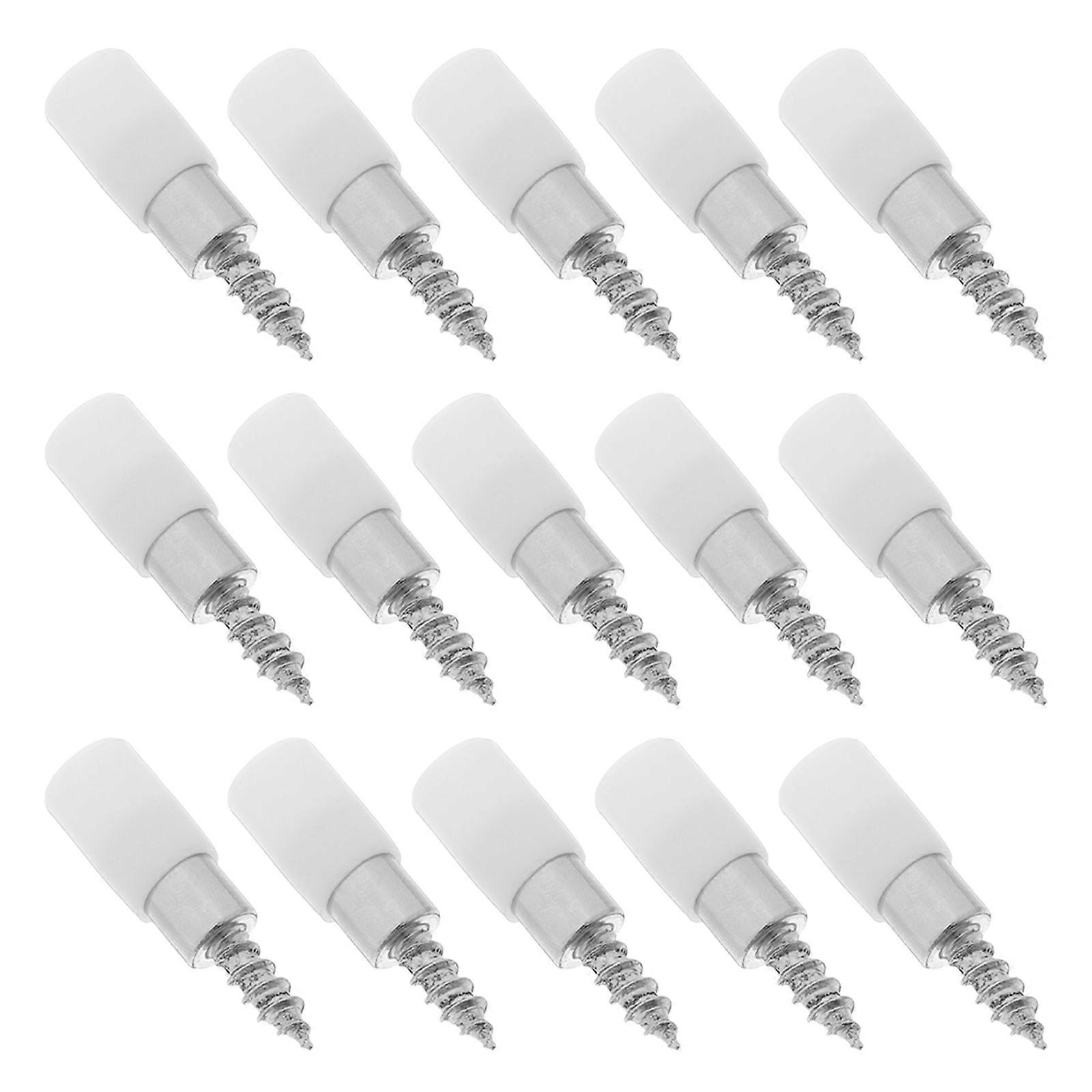 Self Tapping Screw Shelf Holder Pegs for Wood Cabinet Support with 100Pcs