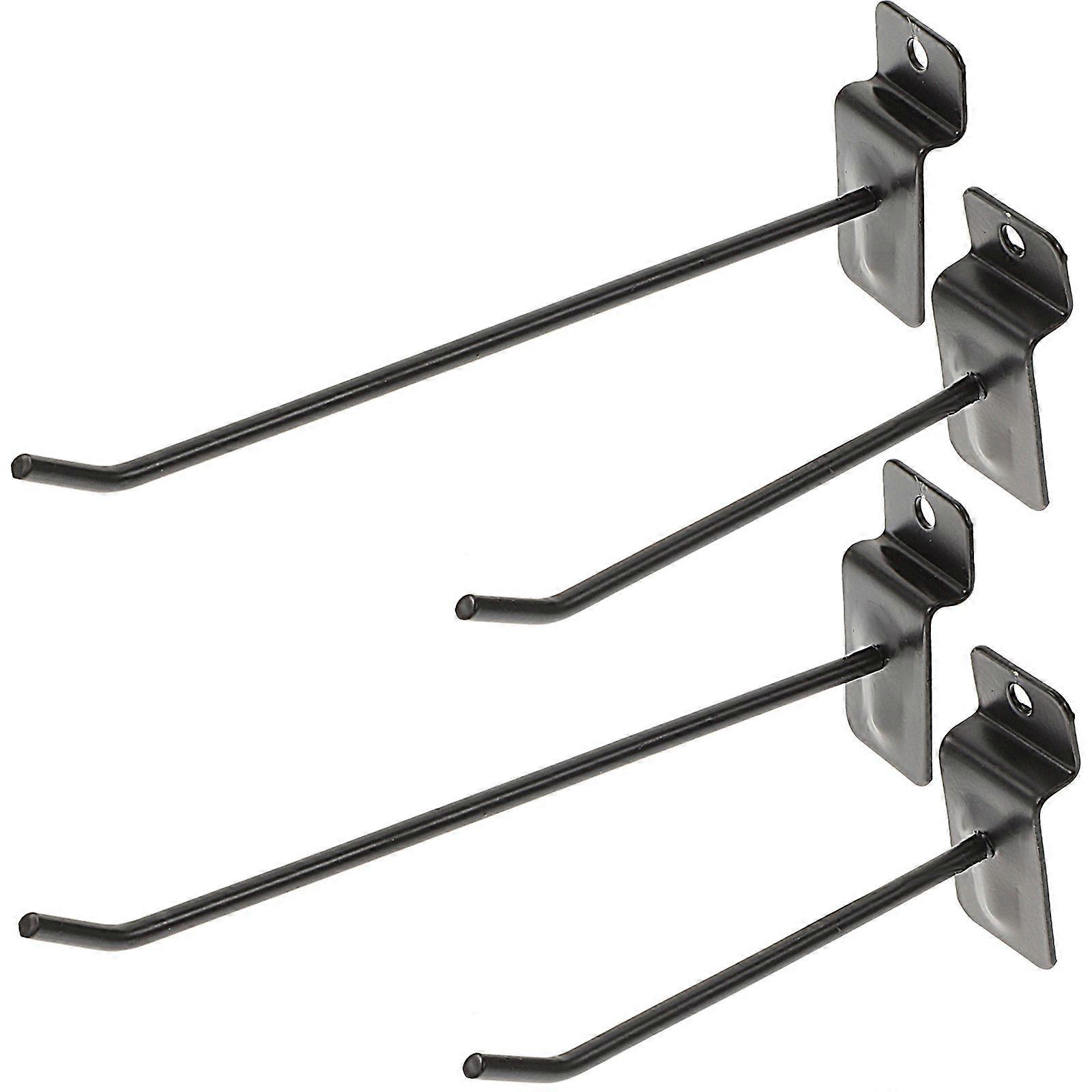 30Pcs Slatwall Hooks Γκαράζ Slatwall Αξεσουάρ Slat τοίχου κρεμαστά άγκιστρα κρεμάστρες