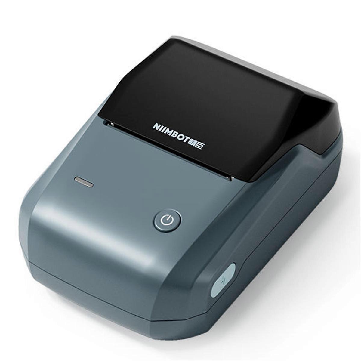 B1 Mini Label Thermal Printer Portable Adhesive Printer for Stickers Round Labels Rolls Tag Blueto