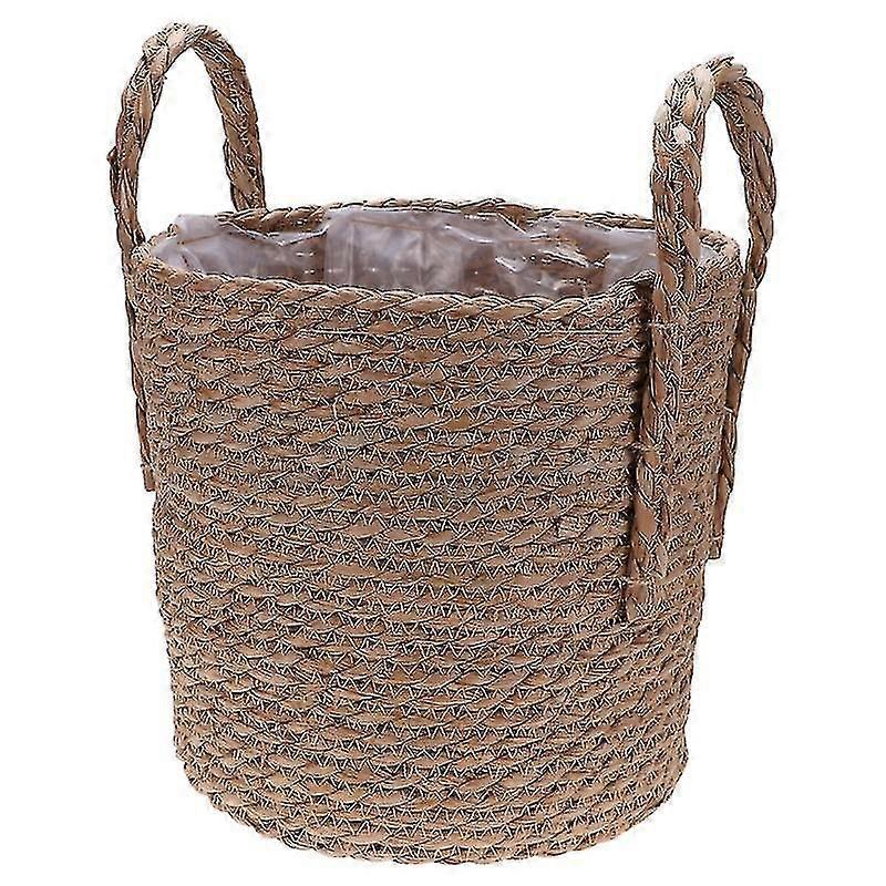 1pcs Woven Linen Storage Box