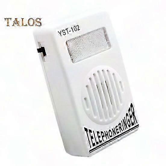 Extra-Loud Telephone Ring Amplifier - Adjustable Frequency, Compact & Portable Design